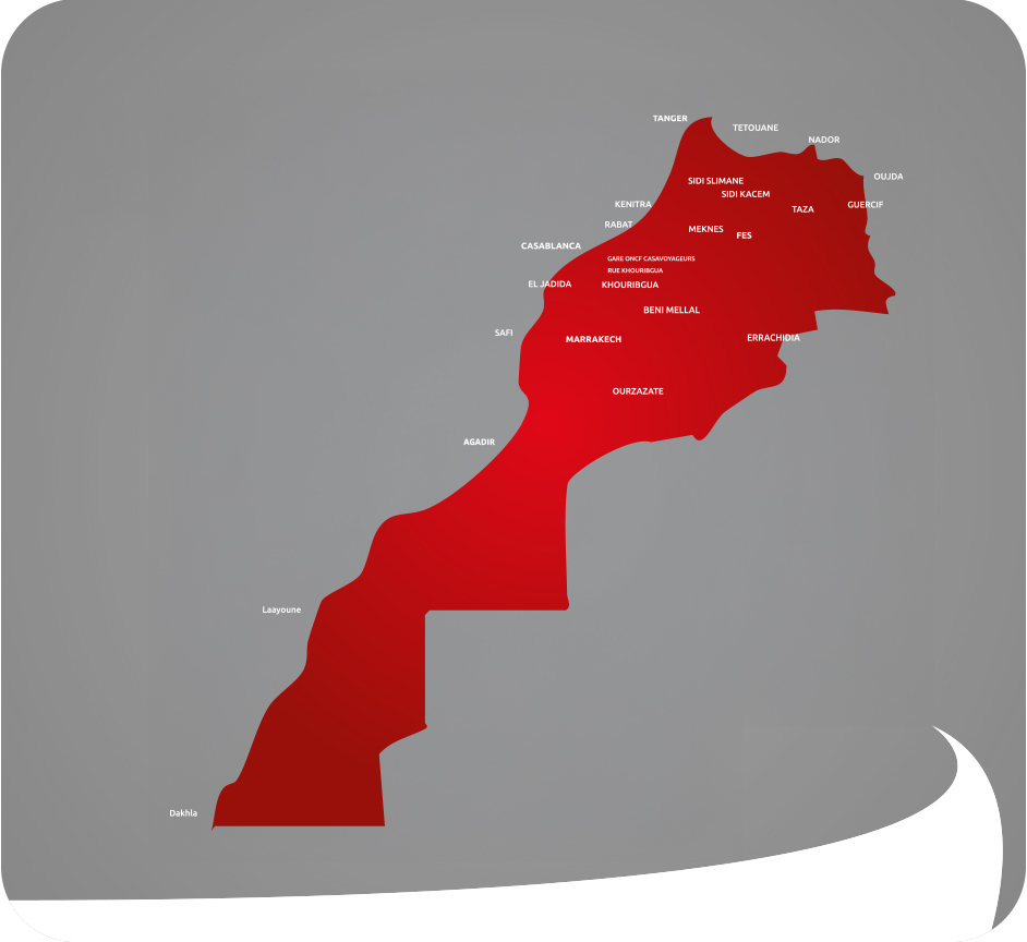 Map of Morocco